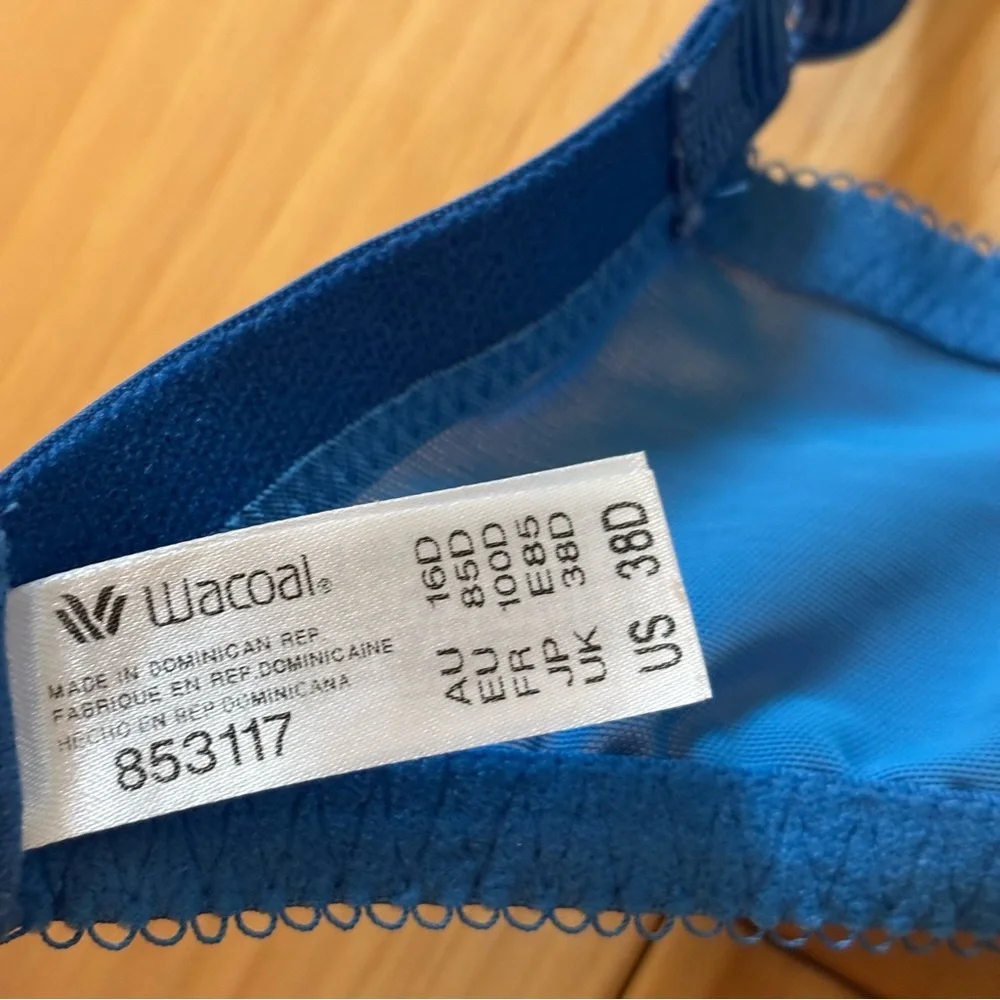 Wacoal Blue Full Coverage Bra